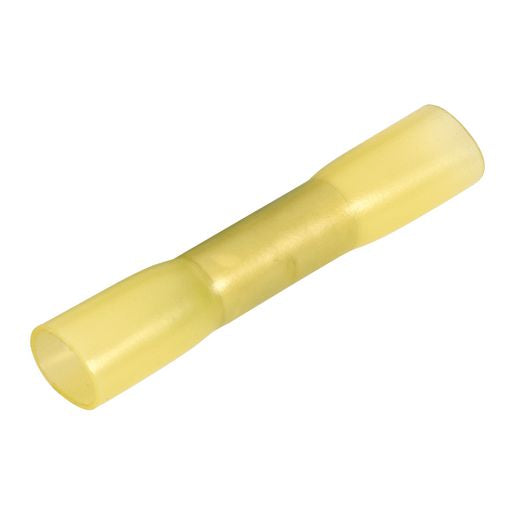 Yellow Heat-shrink Butt Splice Cable Joiners 100 Pack