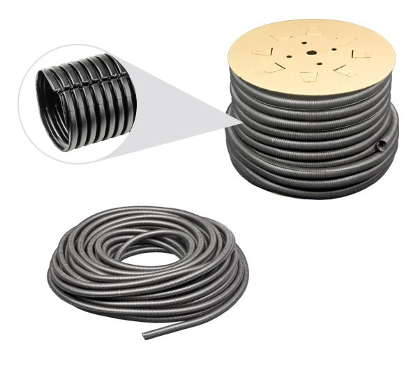 PP Corrugated Conduit - Split (50m)