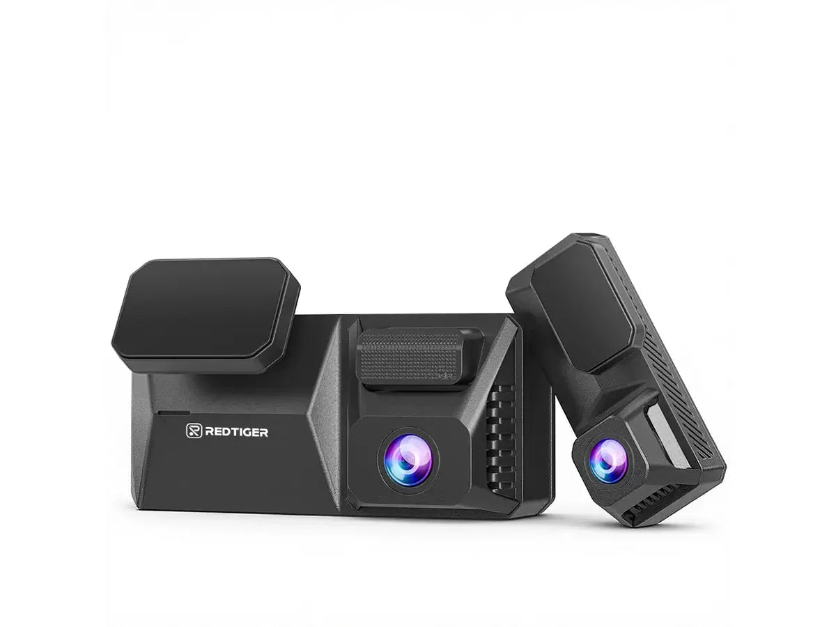 F77 STARVIS 2 4K+4K Dual IMX678 Voice Control 5.8GHz High Speed WIFI Dash Cam