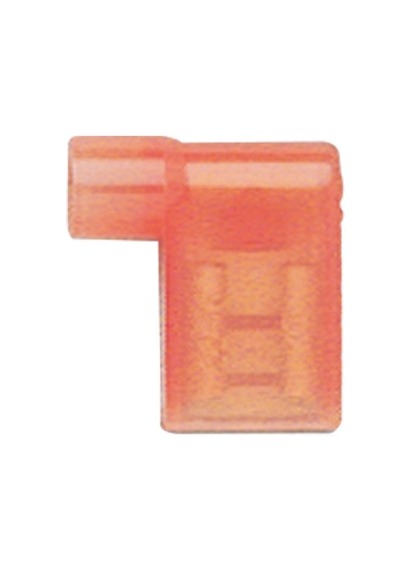 Red Insulated Flag Terminal 100 Pack