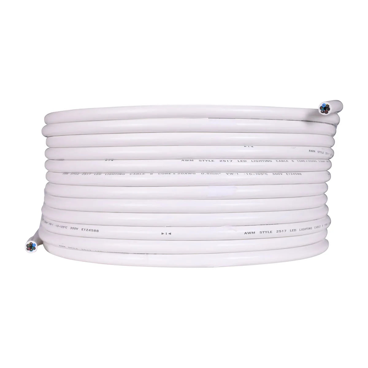 Marine LED Cable (6 Core x 20 AWG, 0.5 sq mm)