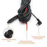 Wolfbox G900 Pro 10m Rear Camera Longer Replacement Cable (USB C)