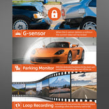 WOLFBOX G850 4K Mirror Dash Cam, Rear View Mirror Camera