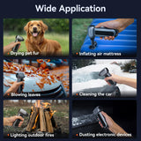 Wolfbox Compressed Air Duster - Super Power Electric Air Duster