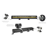 20" 10-40v 'Night Ranger' D/Row LED Light Bar