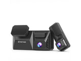 F77 STARVIS 2 4K+4K Dual IMX678 Voice Control 5.8GHz High Speed WIFI Dash Cam