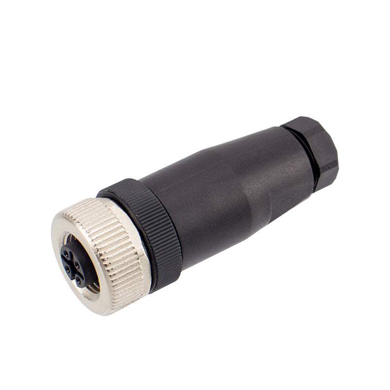 M12 Straight Connector - Female