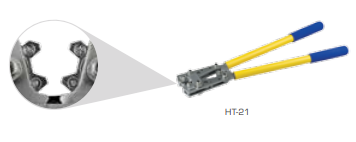 HT-21 Heavy Duty Hex Crimper (6 Sizes)