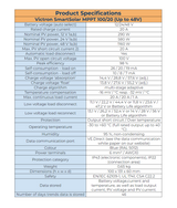 Victron Smart Solar MPPT 100/20 (Up To 48V)