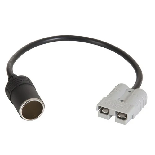 50A Anderson Style Plug to Cigarette Socket Adapter Cable Lead