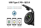 QC 3.0 USB / TYPE C PD