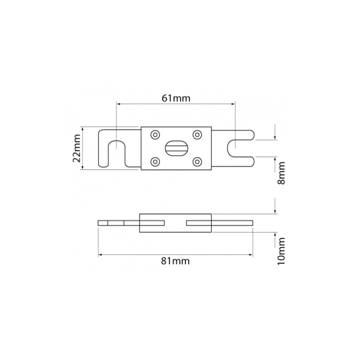 ANL Bolt in Fuse - 100A