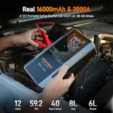 WOLFBOX MegaVolt16 Air Portable Two-in-One Jumper Starter with Air Compressor